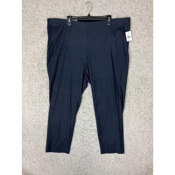 The Limited Pants Womens 24W Blue Skinny Dress Pull On Stretch Career Preppy NWT - Picture 1 of 10